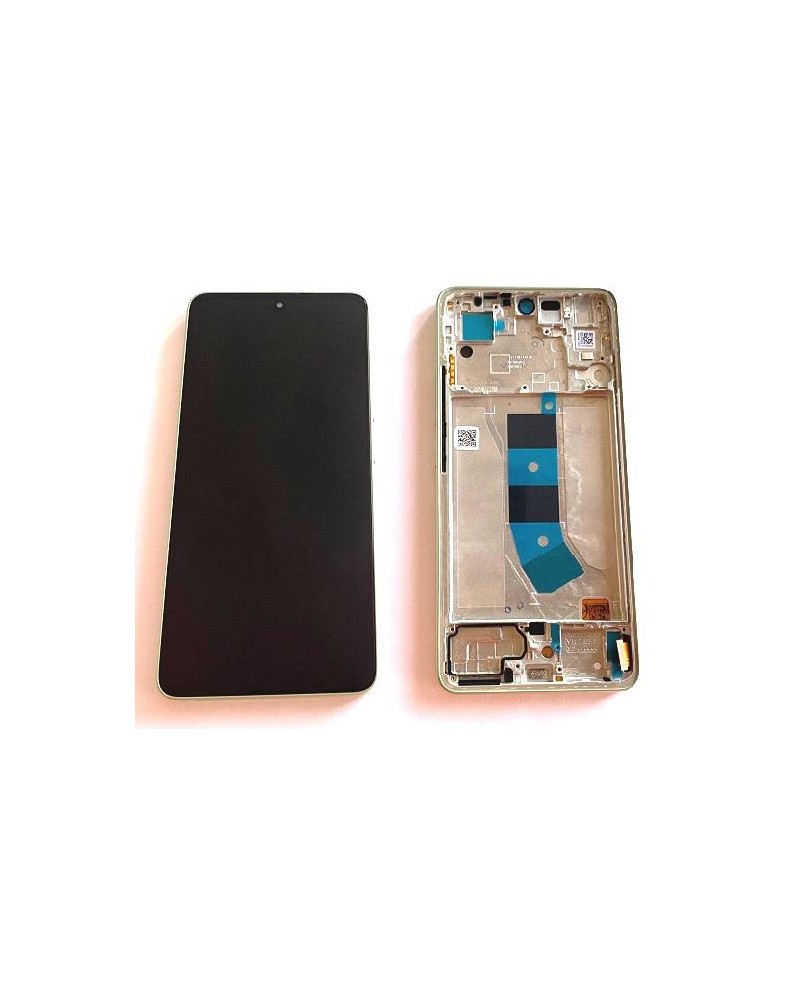 LCD and Touch screen with Green Frame for Xiaomi Redmi Note 13 4G 23129RAA4G 23124RA7EO Quality Oled