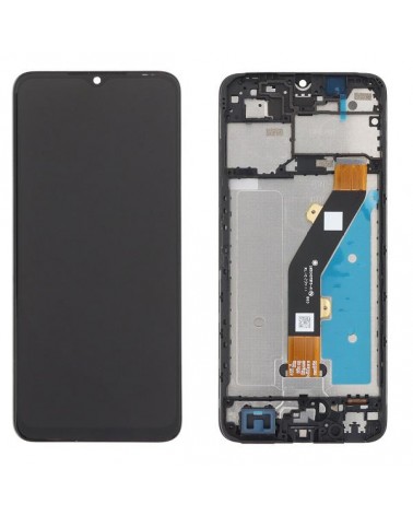 LCD e ecrã tátil com moldura para ZTE Blade A54 - Alta qualidade