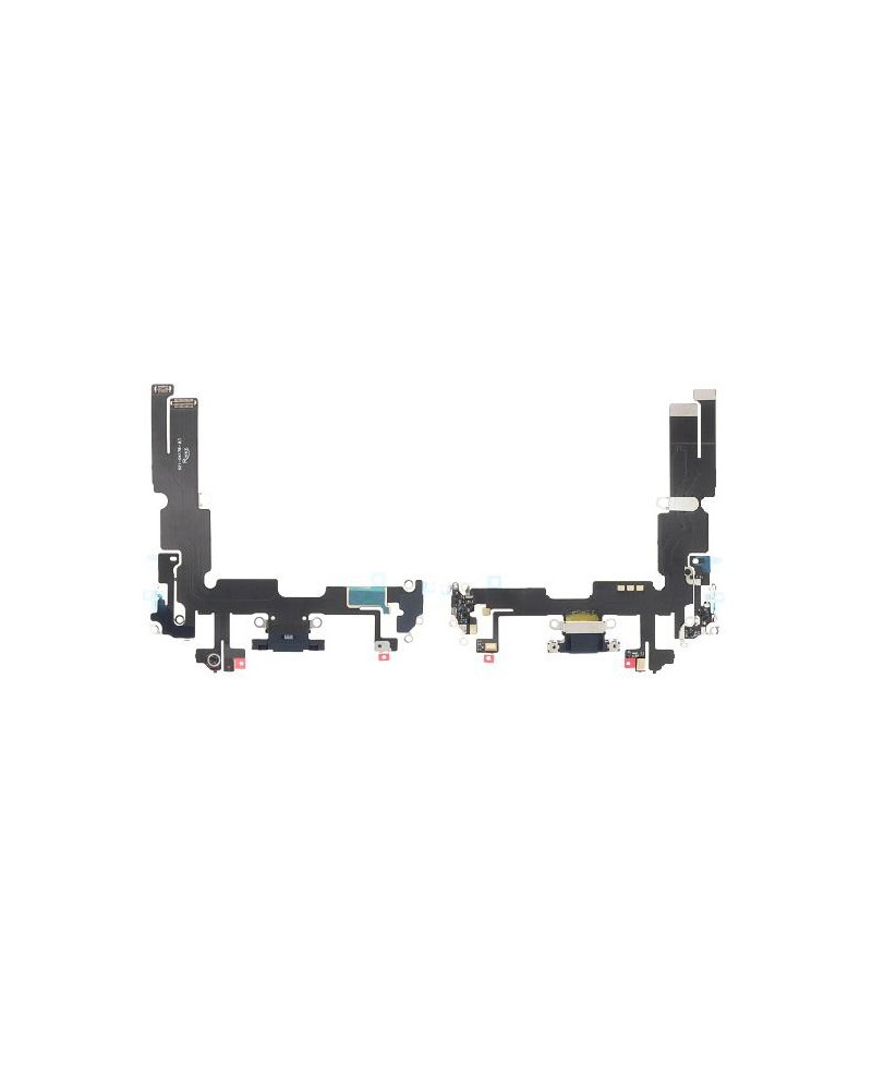 Flex Charging Connector for Iphone 14 Plus Black - High Quality