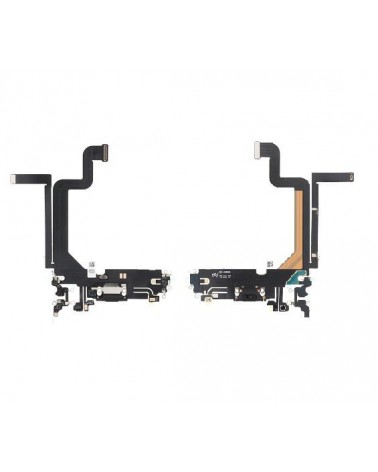 Flex Conector de Carga para Iphone 14 Pro Max Negro - OEM