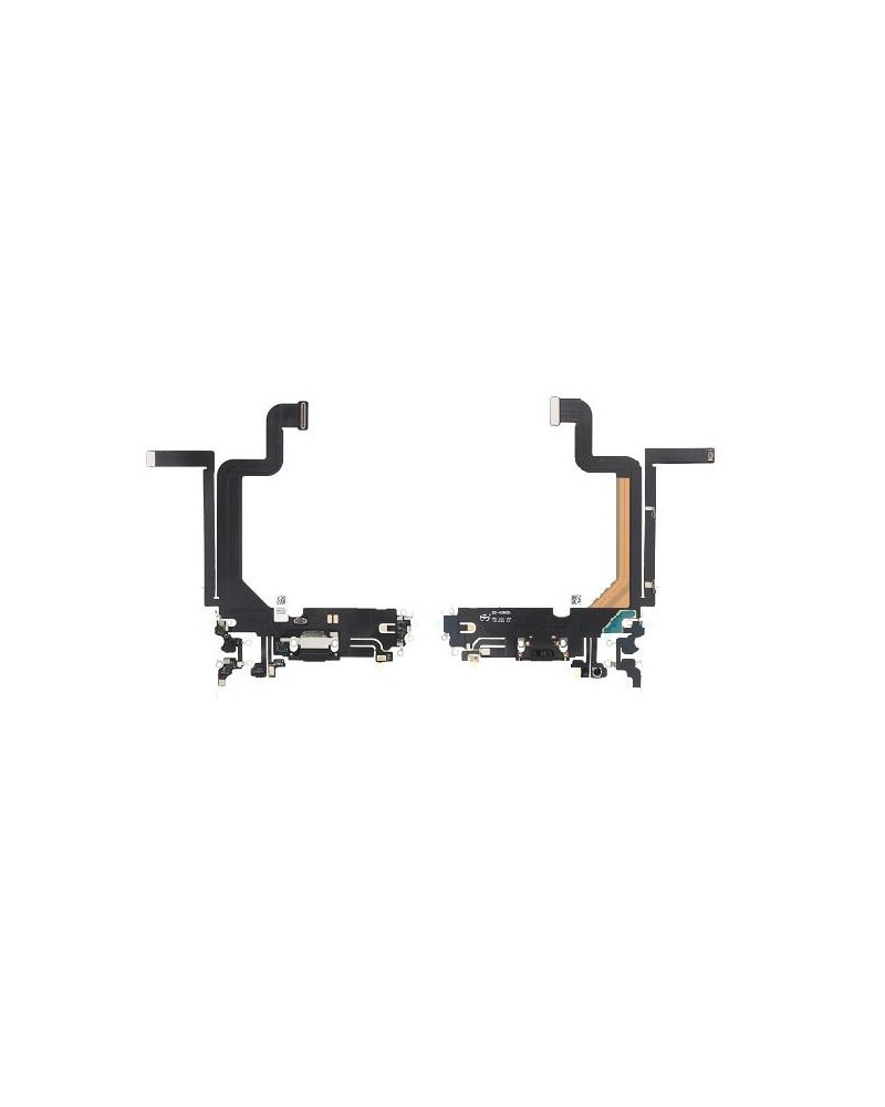 Flex Conector de Carga para Iphone 14 Pro Max Negro - OEM