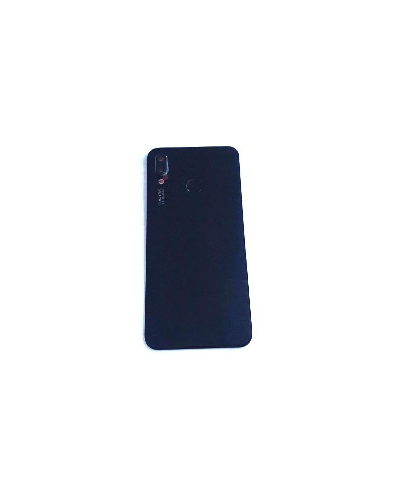 Tapa Trasera y Lente de Camara para Huawei P20 Lite ANE-L21/ANE-LX1 - Negra   Service Pack  