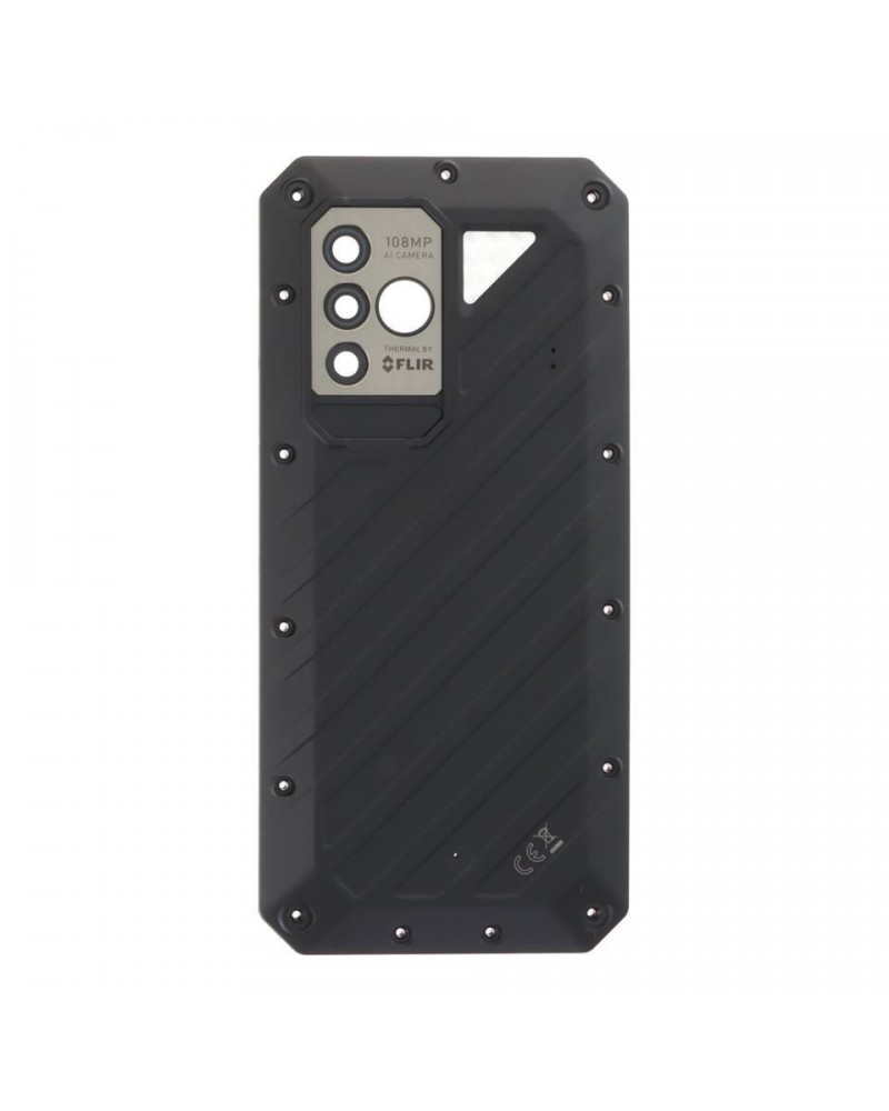 Rear Cover and Camera Lens for Ulefone Power Armor 19T - Black