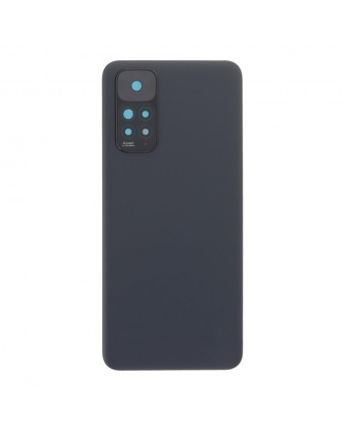 Rear Cover and Camera Lens For Xiaomi Redmi Note 11 4G 2201117TY - Black