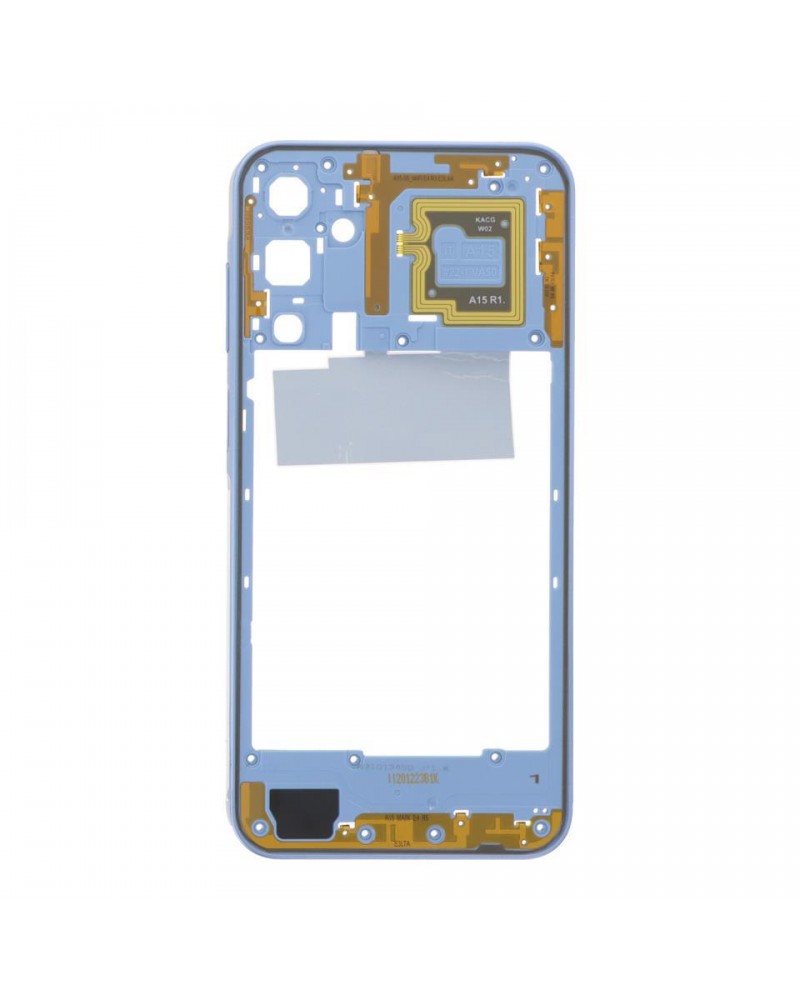 Central Frame and NFC Antenna for Samsung Galaxy A15 5G A156 - Blue