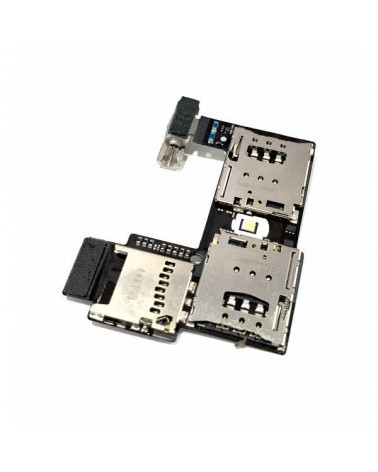 DUAL SIM Card Reader Module MicroSD Original for Motorola Moto G2