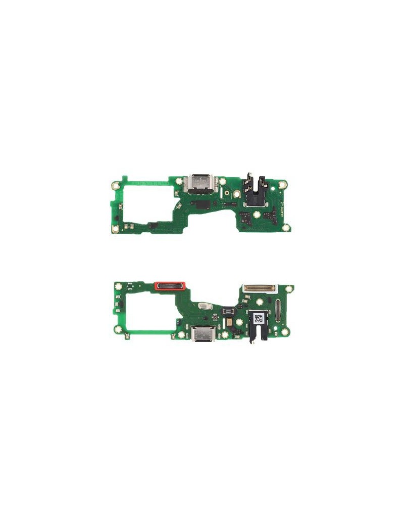 Conector de carregamento flexível para Realme 8 4G RMX3085 - Alta qualidade