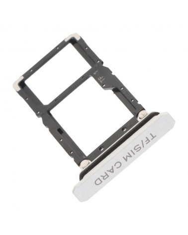 Suporte para cartão SIM para Blackview BV8100 - Prata