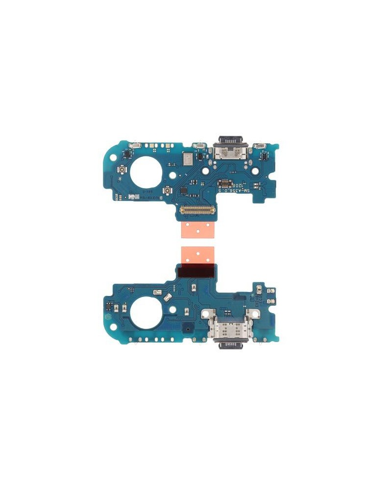 Charging Connector Flex for Samsung Galaxy A35 5G A356 A356B - Compatible