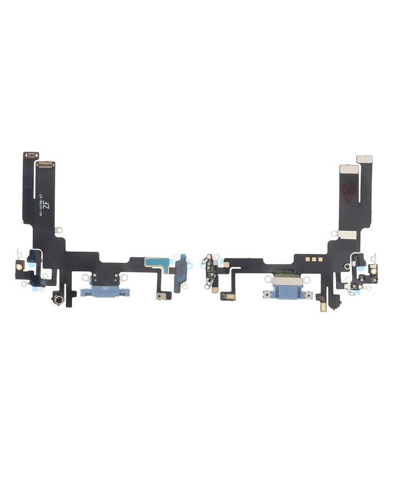 Flex Conector de Carga para Iphone 14 Azul - Compatible