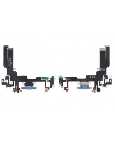 Flex Conector de Carga para Iphone 14 OEM - Azul