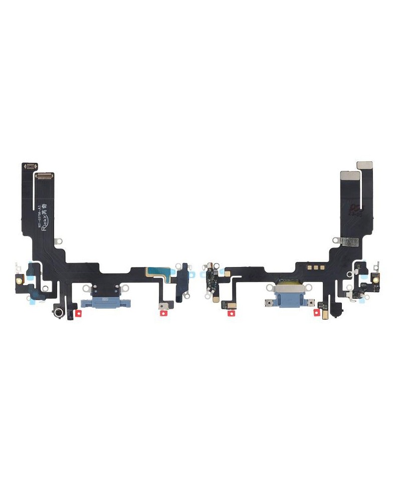 Flex Conector de Carga para Iphone 14 OEM - Azul