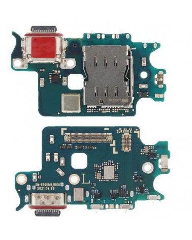 Charging Connector Flex for Samsung Galaxy S22 SM-S901 S901B - Compatible