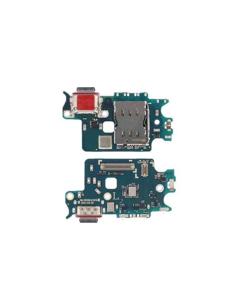 Charging Connector Flex for Samsung Galaxy S22 SM-S901 S901B - Compatible