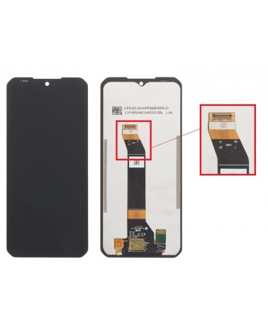 LCD e ecrã tátil para Doogee V30 Doogee V Max Conector grande - Alta qualidade