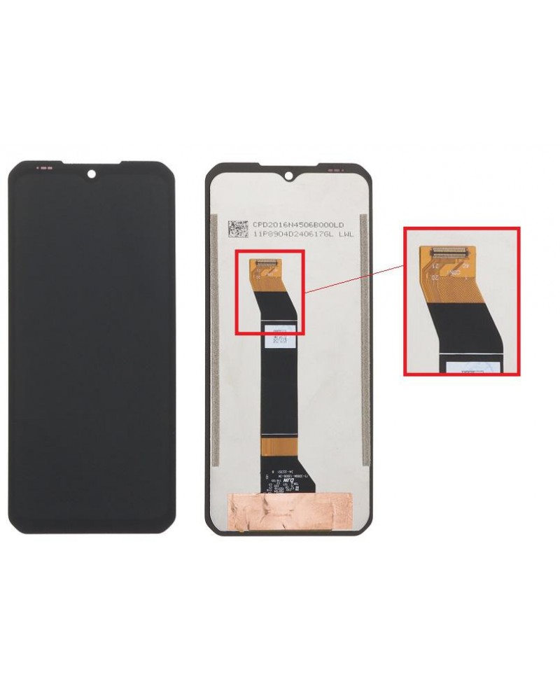 LCD and Touch Screen for Doogee V30 Doogee V Max Small Connector - High Quality