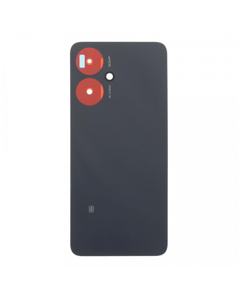 Back Cover for Xiaomi Redmi 13C 5G 23124RN87G 23124RN87I 23124RN87C 23124RN87C - Black