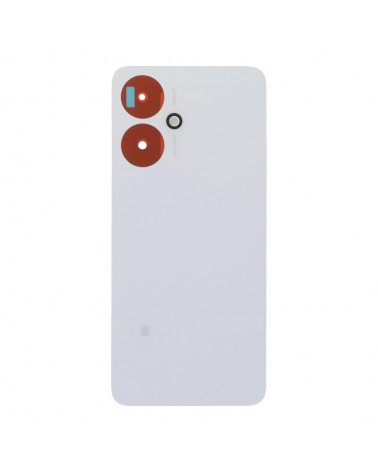 Capa traseira para Xiaomi Redmi 13C 5G 23124RN87G 23124RN87I 23124RN87C 23124RN87C - Branco