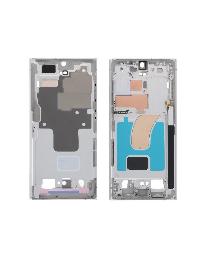 Centre Frame for Samsung Galaxy S23 Ultra S918 S918B - Silver