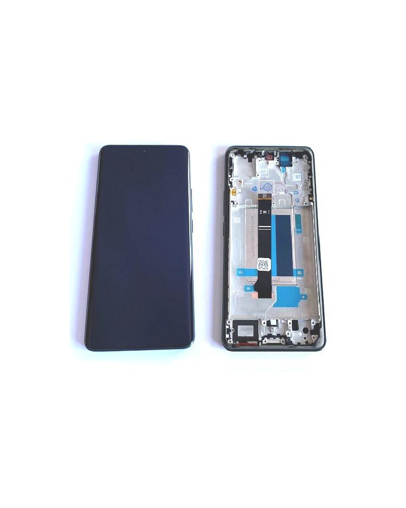 LCD and Touch Screen with Green Frame for Xiaomi Redmi Redmi Note 13 Pro Plus 5G 23090RA98C 23090RA98G 23090RA98I - High Quality