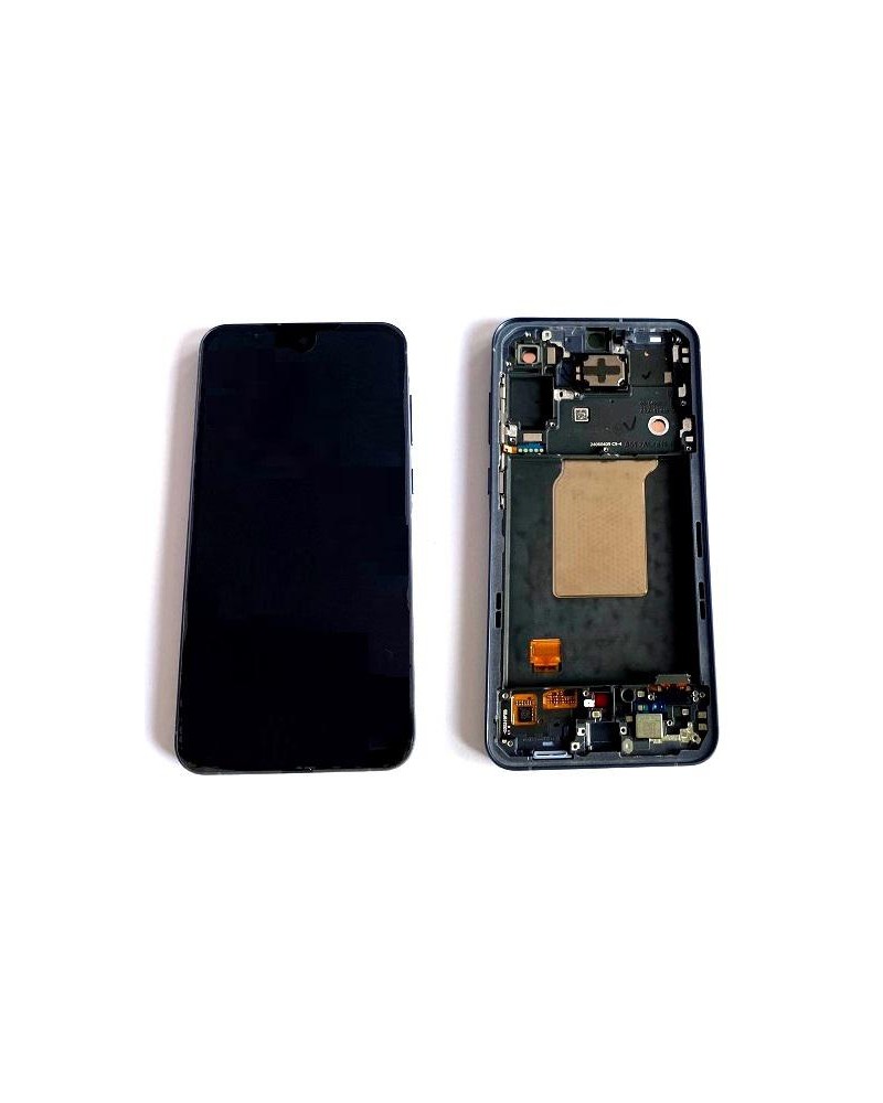 LCD and Touch Screen with Black Frame for Samsung Galaxy A55 5G A556 Service Pack GH82-34305A