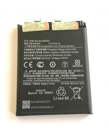 Bateria BM5Q para Xiaomi Mi 13 Ultra 2304FPN6DC de 5000 mAh