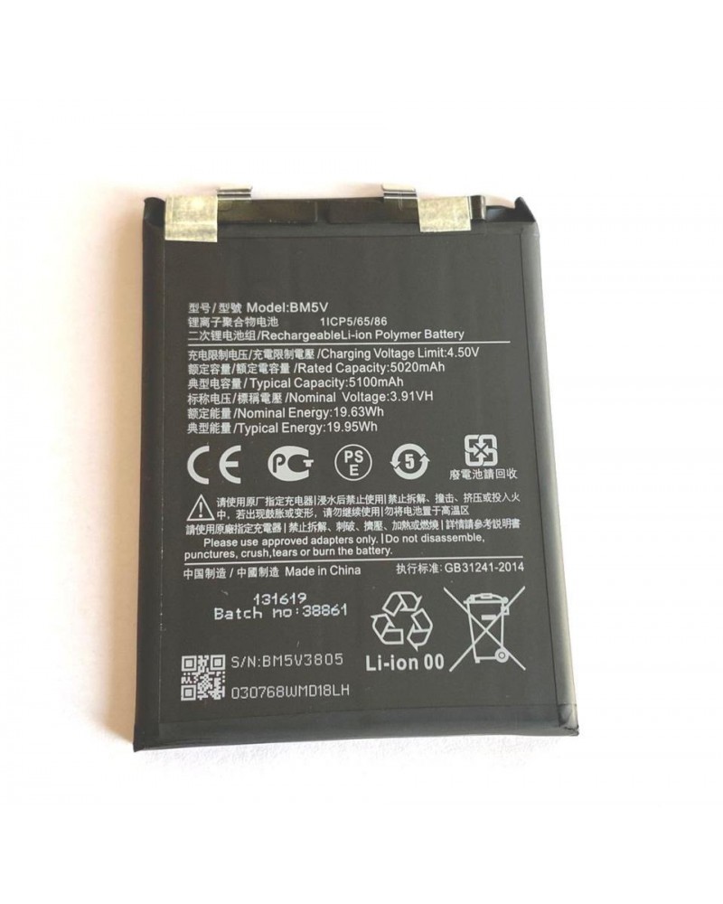 BM5V Battery for Xiaomi Redmi Note 13 Pro 5G of 5100 mAh