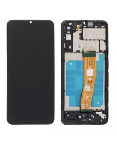 LCD e ecrã tátil com moldura para Samsung Galaxy A04E A042 A042F - Alta qualidade