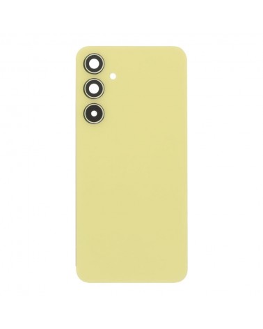 Back Cover and Camera Lens for Samsung Galaxy A35 5G A356 A356B - Yellow