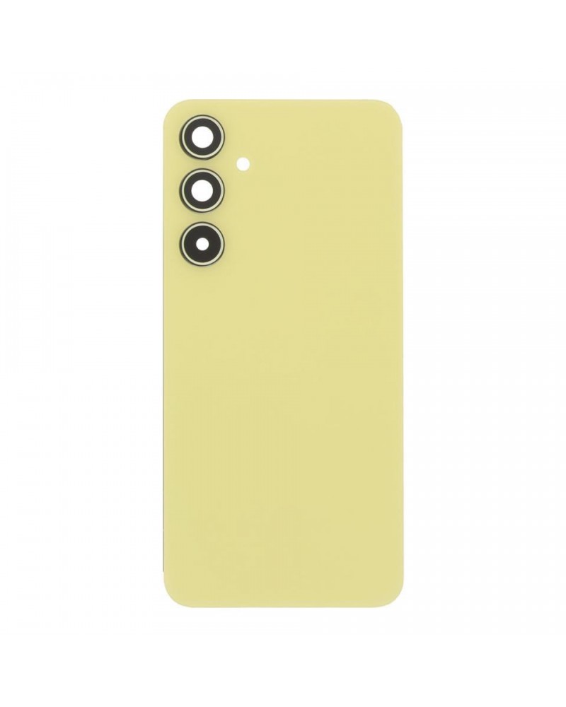 Back Cover and Camera Lens for Samsung Galaxy A35 5G A356 A356B - Yellow