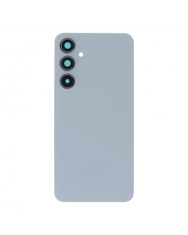 Tapa Trasera y Lente de Camara para Samsung Galaxy A55 5G A556 A556B - Azul Claro