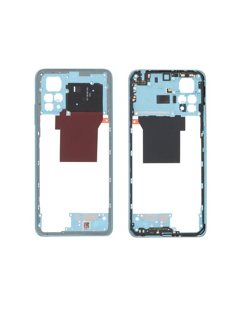 Central Frame for Xiaomi Redmi Note 12 Pro 4G 2209116AG 2209116AG - Light Blue