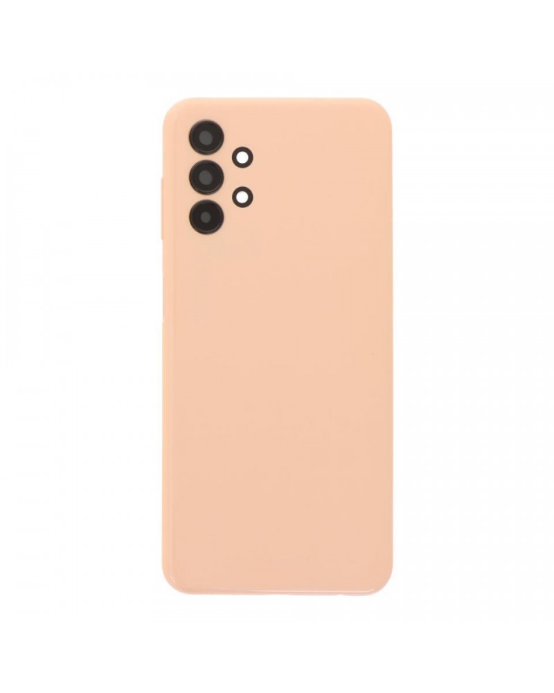 Rear Cover and Camera Lens for Samsung Galaxy A13 A135 A135F Samsung Galaxy A137 A137 A137F - Orange