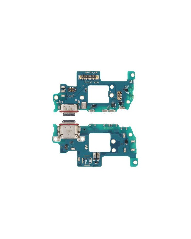 Charging Connector Flex for Samsung Galaxy S23 FE S711 S711B - Compatible