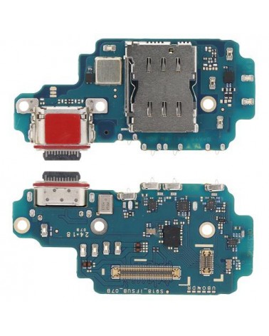 Charging Connector Flex for Samsung Galaxy S23 Ultra S918 S918B - Compatible