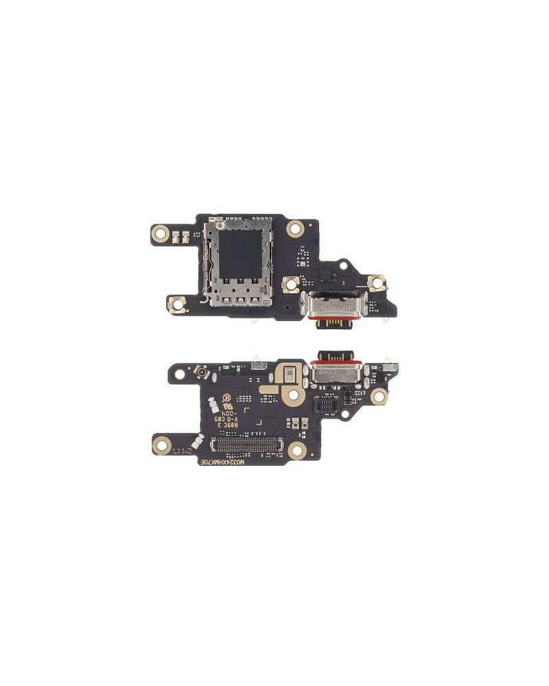 Conector de carregamento flexível para Xiaomi Poco X6 Pro 2311DRK48G 2311DRK48I - OEM