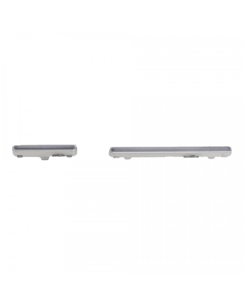 Volume and Power Button Set for Samsung Galaxy S20 G980 G980F S20 5G G981 G981F - Grey