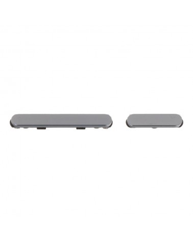 Volume and Power Button Set for Google Pixel 9 Pro GR83Y GEC77 GWVK6 - Black Gray