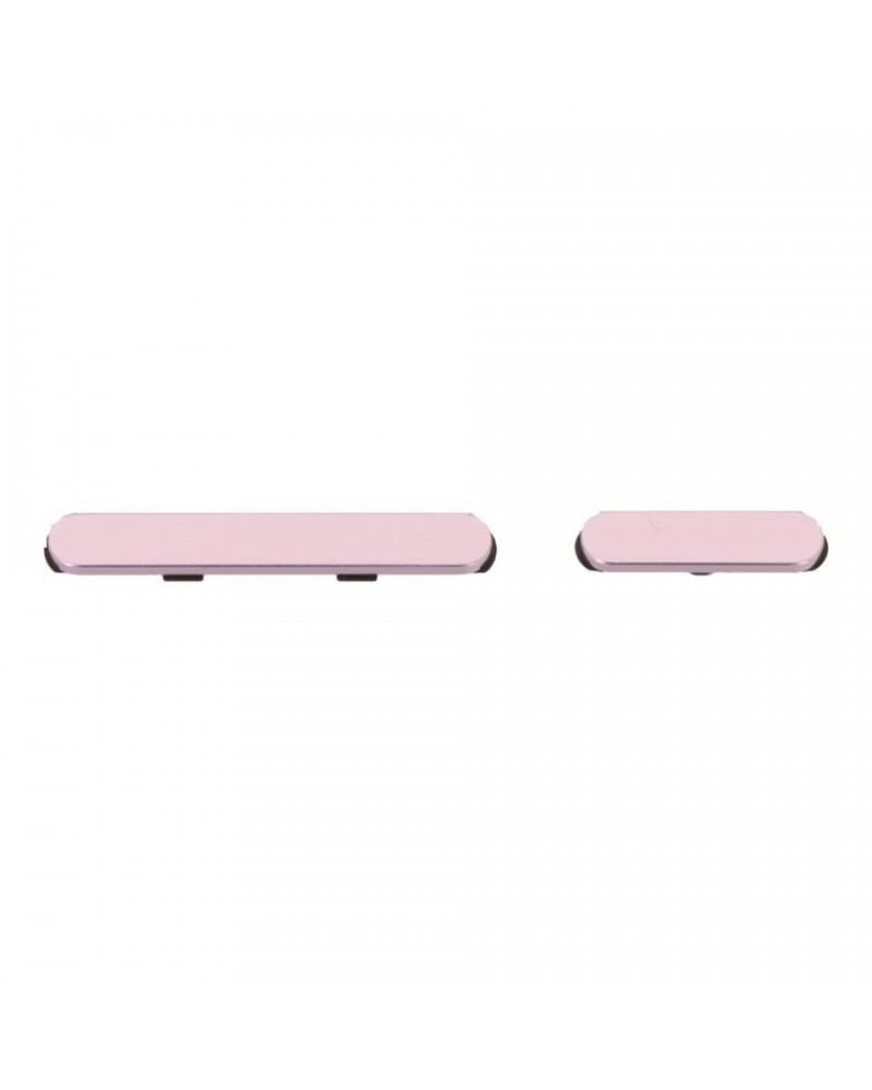 Set Boton de Volumen y Encendido para Google Pixel 9 Pro GR83Y  GEC77  GWVK6 - Rosa