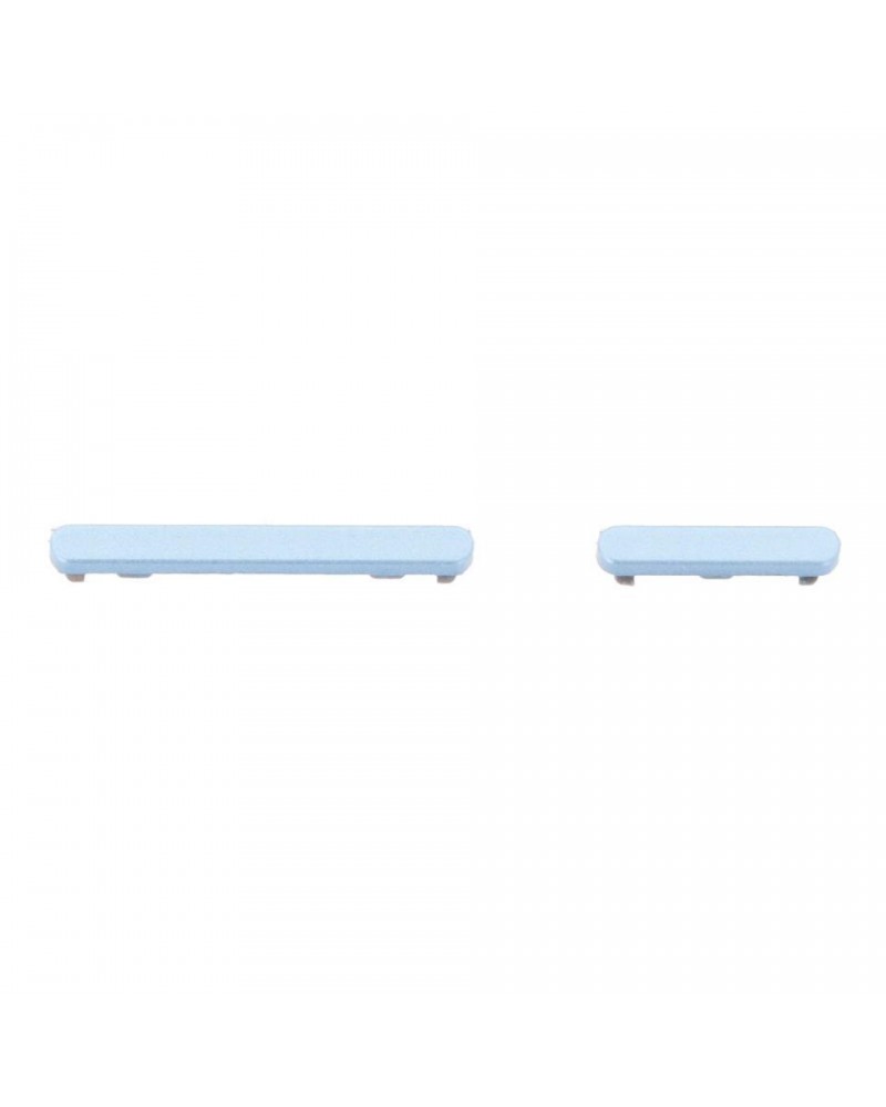 Volume and Power Button Set for Xiaomi Redmi Note 13 4G 23129RAA4G 23124RA7EO - Blue