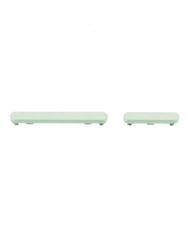 Volume and Power Button Set for Xiaomi Redmi Note 13 4G 23129RAA4G 23124RA7EO - Green