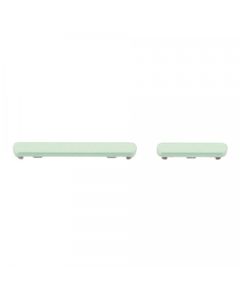 Volume and Power Button Set for Xiaomi Redmi Note 13 4G 23129RAA4G 23124RA7EO - Green