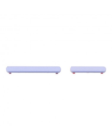 Volume and Power Button Set for Xiaomi Redmi Note 13 Pro 4G 23117RA68G 2312FPCA6G - Lilac Purple