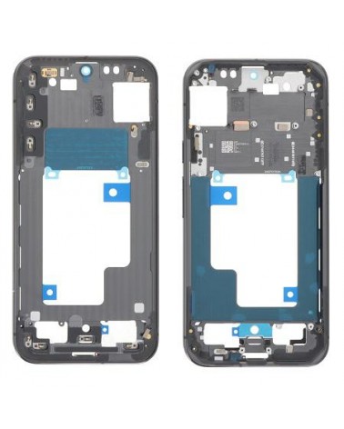 Moldura central para Google Pixel 9 Pro XL GGX8B GZC4K GQ57S - Cinzento