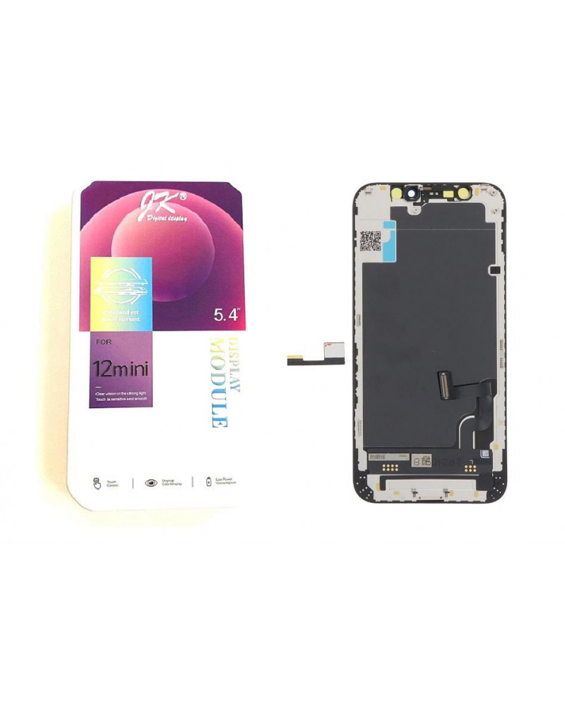 LCD and Touch Screen for Iphone 12 Mini Quality JK Incell IC Removable