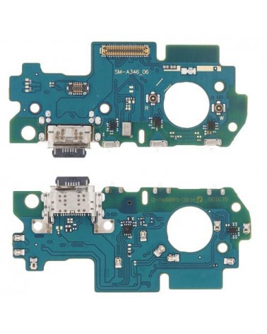 Charging Connector Flex for Samsung Galaxy A34 5G A346 A346B - Compatible