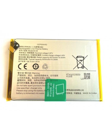 5000mAh Battery B-08 for Vivo Y31 Y52 5G Y52s Y72 5G V20 SE