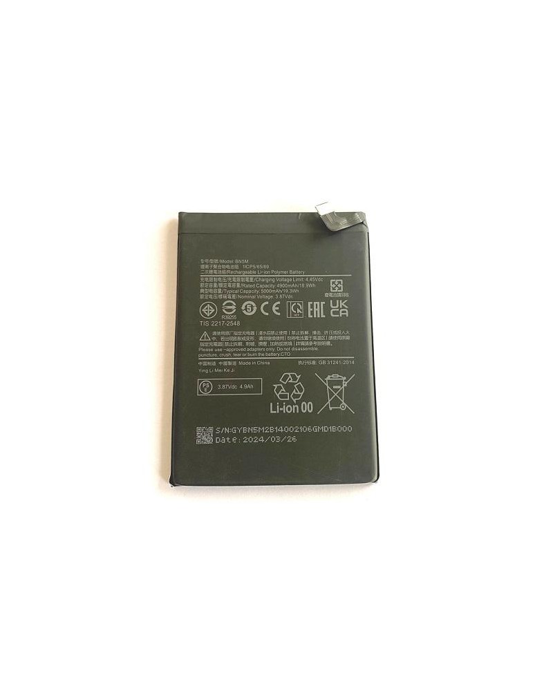 5000mAh BN5M Battery BN5M for Xiaomi Redmi Note 12 4G - Compatible