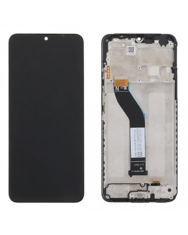 Pantalla LCD y Tactil con Marco para Xiaomi Redmi 14C 2409BRN2CA  2409BRN2CC  2409BRN2CL  2409BRN2CY - Alta Calidad