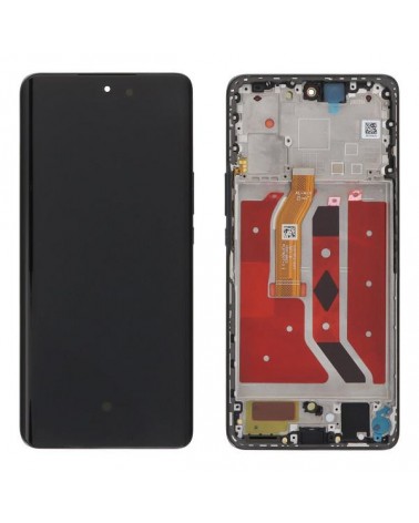 Replacement LCD and Touch Screen with Black Frame for Huawei Honor Magic 6 Lite ALI-NX3 - High Quality